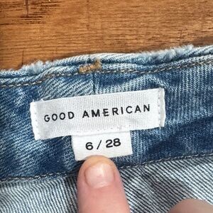 Good American Light Blue High-Rise Denim Jeans
